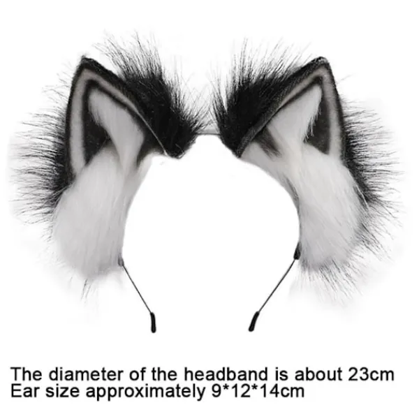 Cat Ear Pannband Cosplay Huvudbonader FÄRG 6 FÄRG 6 Color 6> Huvudbonader