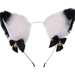 Cat Ear Pannband Katt Pannband Kostym Håraccessoarer Dam Tjejfest Halloween Födelsedag Cosplay> Huvudbonader