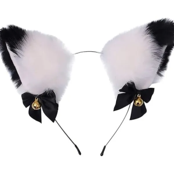 Cat Ear Pannband Katt Pannband Kostym Håraccessoarer Dam Tjejfest Halloween Födelsedag Cosplay> Huvudbonader