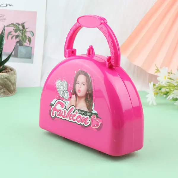 CDQ Barnmakeupset för Flickor Prinsessa Kosmetik Leksakssats för Barn> Smink