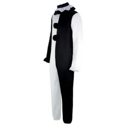CGMGTSN Vuxna Terrifier 2 Art the Clown Cosplay Kostym Jumpsuit Hatt Outfits Halloween Karneval Kostym V Kostym och Mask_max XXL> Dräkter
