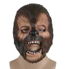 FMYSJ Chewbacca Mask Rörlig Käke Cosplay Chewie Masker Helhuvud Hjälm Halloween Rekvisita (FMY)> Masker