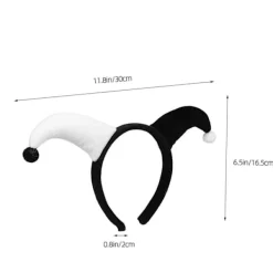 Clown Huvudband Clown Hårband Halloween Hårdekoration Litet Halloween Hårband> Huvudbonader