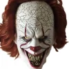 Clown Mask Latex Horror Cosplay Prop Halloween Vuxen> Masker