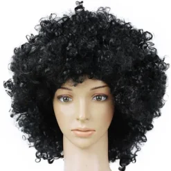 Otego Clown peruk - 10 färger Svart><noscript><img width=