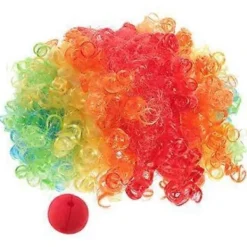 Clown Utklädningsperuk Nässa Rolig Dekor Peruk Kreativ Huvudbonad för Barn Vuxna> Peruker