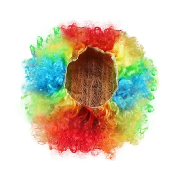 Clownperuk – Färgglada peruker för kostymer och evenemang> Peruker