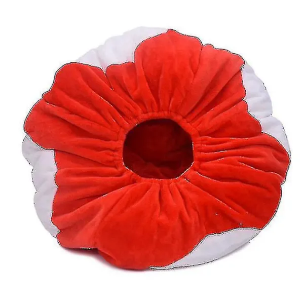 19*30cm Paddhatt Grön och Röd Het Tecknad Cosplay Hatt Söt Mjuk Fylld Bomullshatt För Vänner Present Red> Huvudbonader