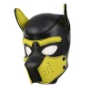 Code XL Helt Ny Tillväxt Stor Storlek Valp Cosplay Vadderad Gummi Helhuvud Balaclava med Öron för Män Kvinnor Hund Rollspel~06252> Masker