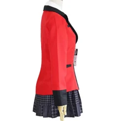 Blueday Compulsive Gambler Kakegurui Cosplay Party Dräkt Set Jabami Yumeko Outfit Set För Kvinnor Presenter 2XL><noscript><img width=