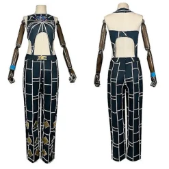 Cosdaddy Anmie Jojo's Bizarre Adventure Jolyne Cujoh Kostym för Vuxna Kvinnor och Flickor> Dräkter