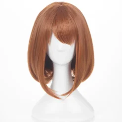 CosDaddy My Hero Academia Uraraka Ochaco Cosplay Kostym Vuxen Kvinnor Kimono Kostymer Halloween Kostym Peruk M> Peruker