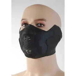 Cosplay America 2 Winter Soldier Mask James Buchanan Bucky Barnes Cosplay Latex Mask Halloween Kostym för Vuxen Carvinal Rekvisita><noscript><img width=