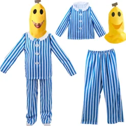 Cosplay Bananer i pyjamas TV-serie Bananer i pyjamas Banankostym> Dräkter