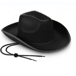 Cosplay cowboyhatt, roliga denim accessoarer, kostymball cowboyhatt, performance filt prinsesshatt, födelsedag No,><noscript><img width=