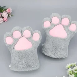 cosplay djur katt varg björn hund kanin räv tassar klor vantar handskar> Tillbehör