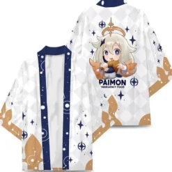Cosplay Genshin Impact Haori - Japansk Kimono för Cosplay Halloween Kostym | Venti Klee XX-Large> Dräkter