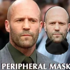 Cosplay Huvudbonad Hiphop Mode Balaclava 3D-tryckt Mask Hel Ansikte Elastiskt Nät><noscript><img width=