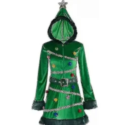 Cosplay Julgransklänning Dam Party Dansklänning> Dräkter