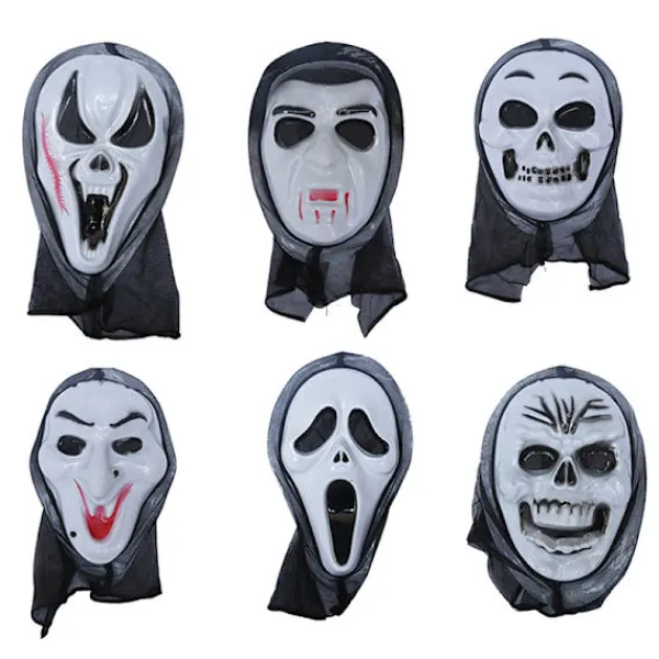 HEET Cosplay Kostymer Skräck Ghost Cosplay Mask för The Face Headwea F> Masker
