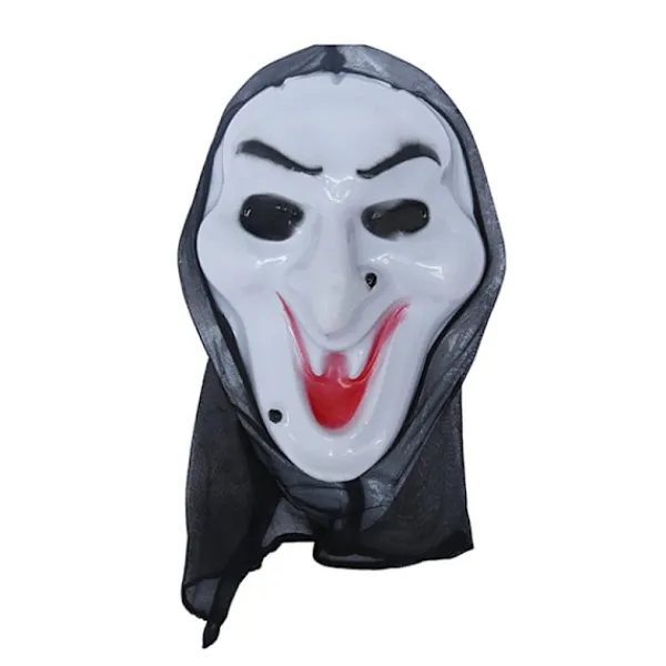 HEET Cosplay Kostymer Skräck Ghost Cosplay Mask för The Face Headwea F> Masker
