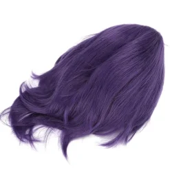 Cosplay peruk för män Kort Anime Cosplay Fashionabla festdräkt Syntethår Peruk Lila> Peruker