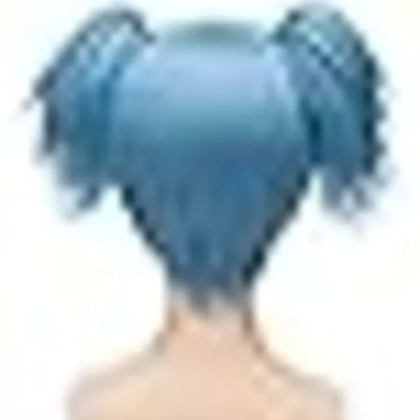 Cosplay Peruk Värmebeständigt Syntetiskt Hår Halloween Party Kostym> Peruker