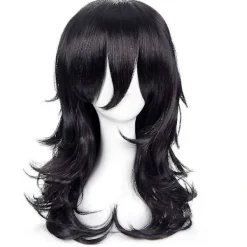Cosplay Shouta Aizawa Peruk Anime Lång Svart Peruk För Halloween Maskeradfest> Peruker