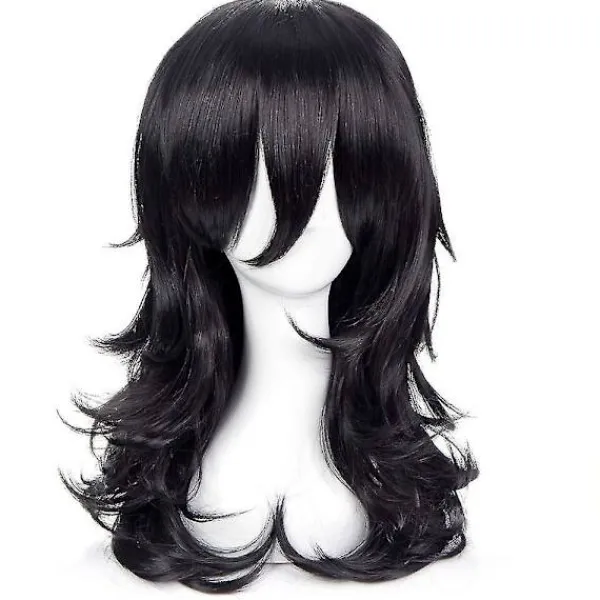 Cosplay Shouta Aizawa Peruk Anime Lång Svart Peruk För Halloween Maskeradfest> Peruker