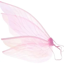Cosplay Vingar Fjärilsvinge Form Festliga Fester Kvinnor Rosa Organza Tillbehör 1-pack><noscript><img width=