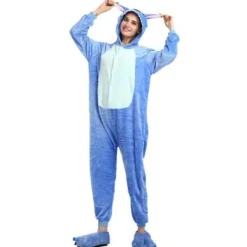 Cosplaydräkt Stitch Pyjamas S S> Dräkter
