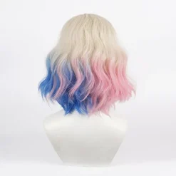 Cosplay-peruk för Addams Family Wednesday Enid Sinclair-dräkt><noscript><img width=