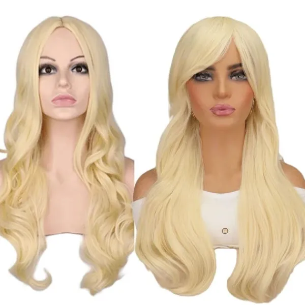 Cosplay-peruker med lugg för Barbie-filmdräkt> Peruker