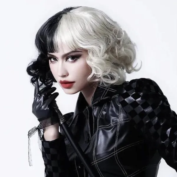 Cruella De Vil Cos Peruk> Peruker