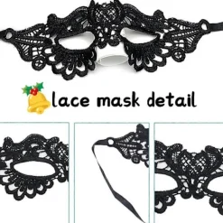 unbranded Dammask med spets, venetiansk maskeradboll, sexig venetiansk maskeradkarnevalfestboll ansiktsmaskeradmask><noscript><img width=