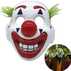 Dc Film Joker Mask Arthur Fleck Cosplay Mask Clown Maskerad Halloween Läskig Mask> Masker