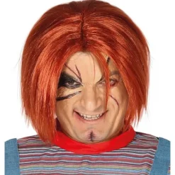 DÖDA DOCKFRISYREN Orange, Koppar, Mandarin> Peruker