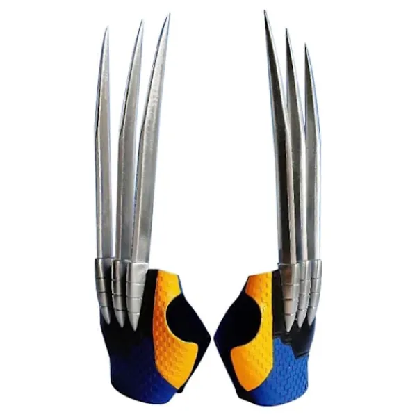 Deadpool 3 Wolverine Klor Handskar 1:1 Bärbara COSplay Rekvisita Praktiska Modeller - WELLNGS> Tillbehör