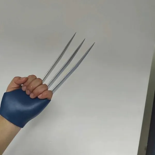 Deadpool 3 Wolverine Klor Handskar 1:1 Bärbara COSplay Rekvisita Praktiska Modeller-WELLNGS> Tillbehör