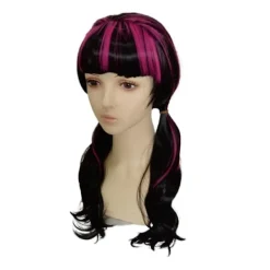 Deculeira Cosplay Peruk med Slingor Anime Peruk> Peruker