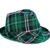 Dekorationer för St. Patrick's Day grön hatt> Huvudbonader