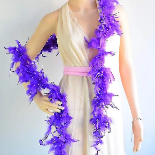 8-delad fjäderboa-set> Tillbehör