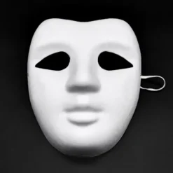 10-delad set DIY vit mask för målning enkel tom stil 3 KLB><noscript><img width=