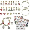 24-delars Julhalsband, Örhängen, Armband, Presentförpackning, Blind Box, DIY-tillbehör, Gåva, Nedräkningskalender, Advent> Tillbehör