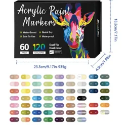 12-delars set med nagelkonstpennor med 0,5 mm fin spets för exakt klotter och ritning.><noscript><img width=