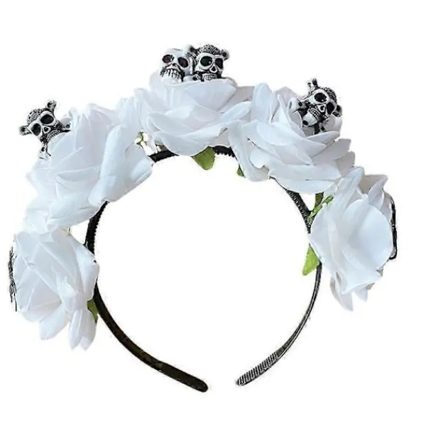 Delikat Halloween Hårband Rave Håraccessoarer Tunt Pannband Blomma Hårband> Huvudbonader