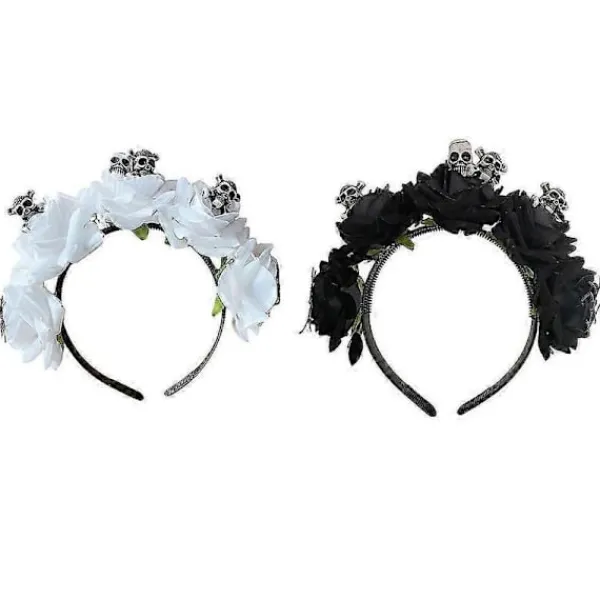 Delikat Halloween Hårband Rave Håraccessoarer Tunt Pannband Blomma Hårband> Huvudbonader