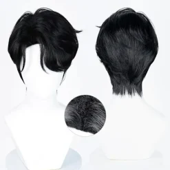 Demon Hunter, pojkar, flätad peruk, cosplay, halloween, jul, för halloween, karneval, Mira Rumizoi _Speciella gåvor> Peruker