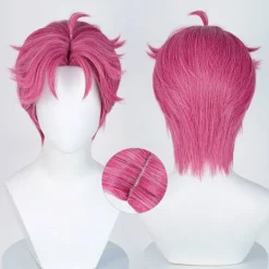 Demon Hunter Saja Flätad Cosplay Peruk för Pojkar & Flickor[JUN]_yux abby> Peruker