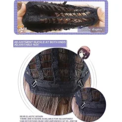 BraVärde Demon Hunters Kostym Rumi Peruk Rumi Cosplay Peruk Anime Zoey Mira Peruker Långt Rakt Håraccessoar för Kvinnor-lingling}><noscript><img width=